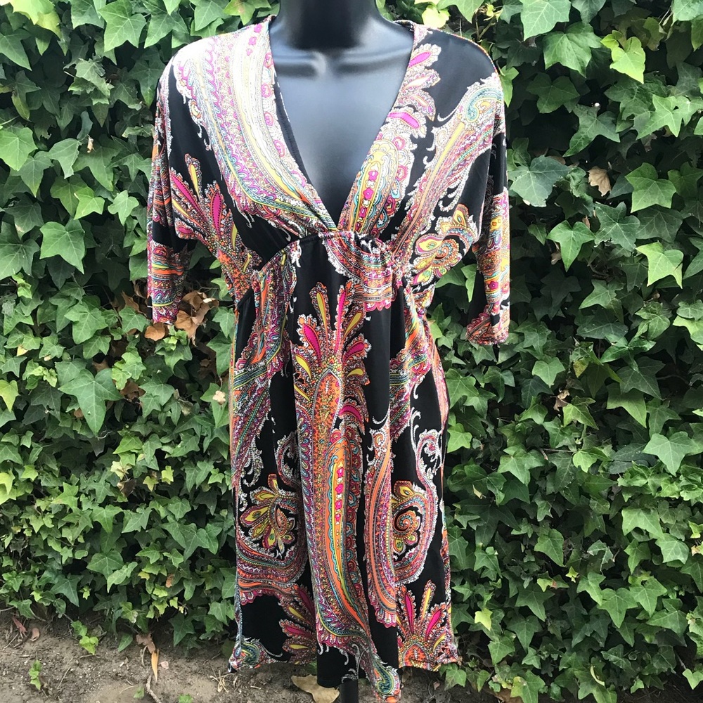Sunkissed Couture - groovy, paisley dress -